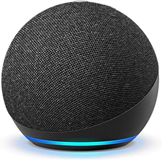 Echo Dot (4th Gen, 2020 release) | Smart speaker with Alexa | Charcoal